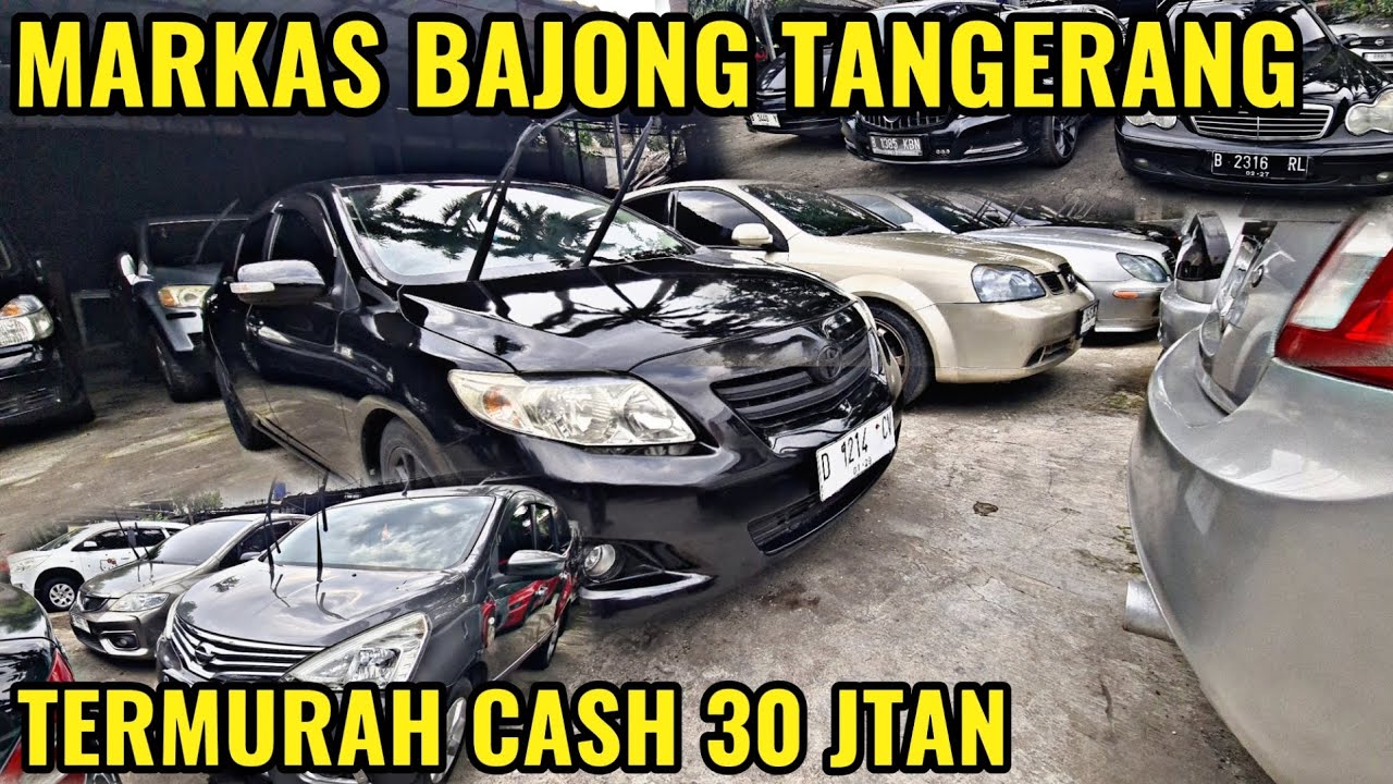 MARKAS BAJONG TANGERANG !! DISERBU PEMBELI , OBRAL MURAH CASH 30 JTAN