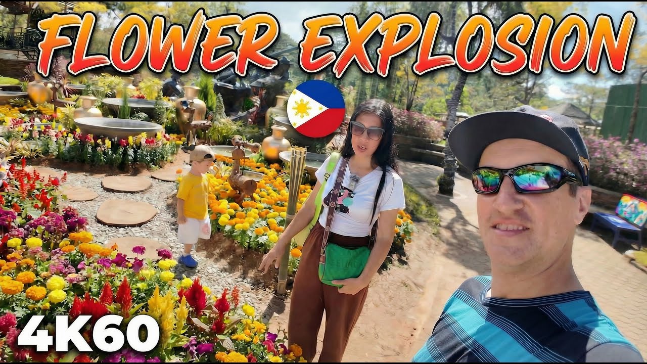 Baguio City Botanical Garden Tour 2025 | Don't miss! 4K