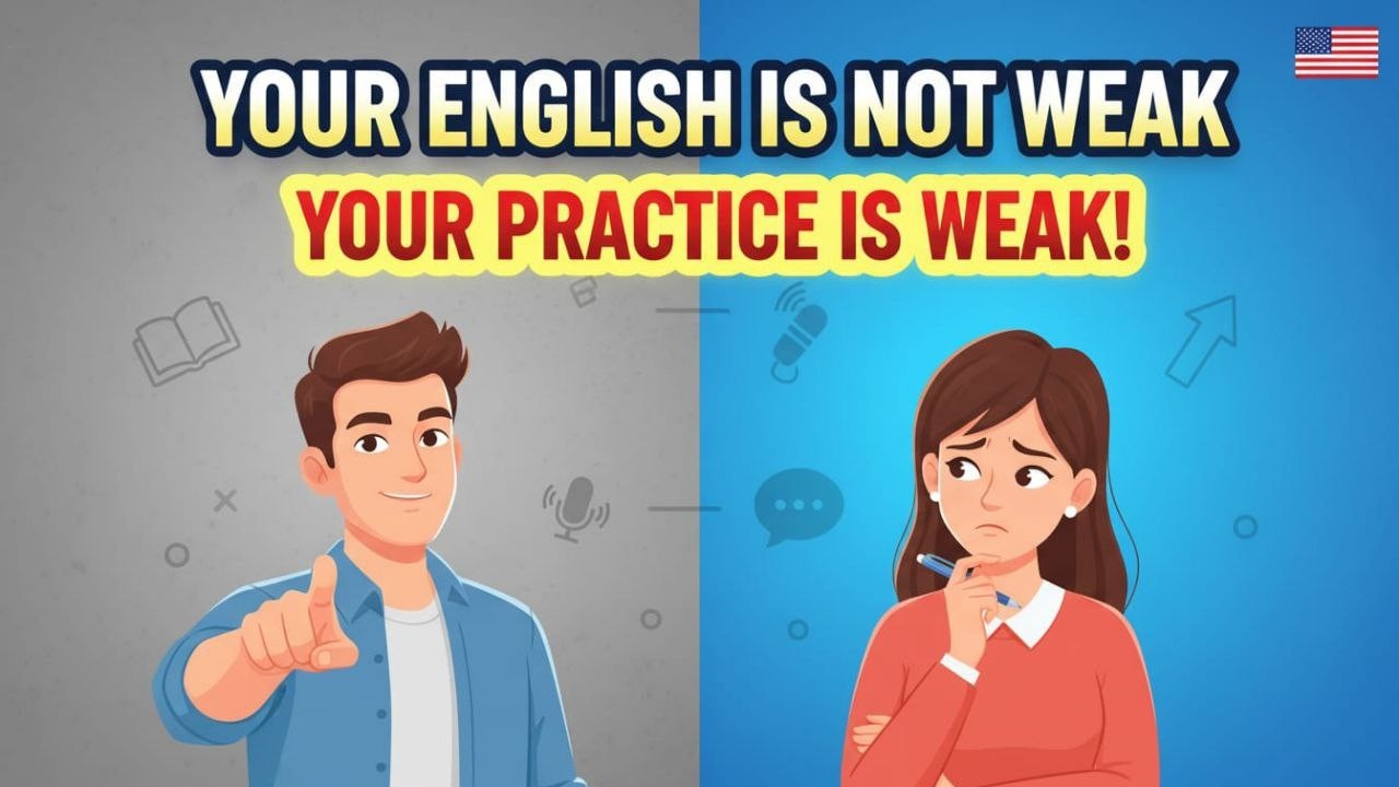 Your English Is NOT Weak — Your Practice Is Weak | English Learning Podcast