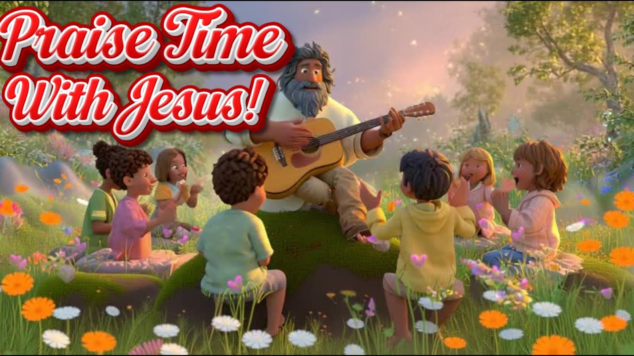 Praise Time With Jesus! | Jump for Joy in Jesus (Psalm 1) | Original Sunday School Song for Kids