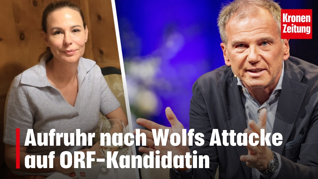 Aufruhr nach Wolfs Attacke auf ORF-Kandidatin | krone.tv NEWS