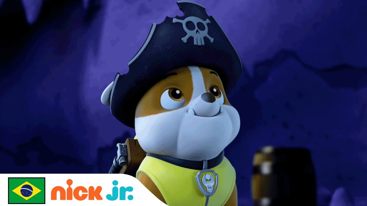 Aventuras na Caverna Pirata 🏴‍☠️  | Patrulha Canina | Nick Jr. | Brazil | Português