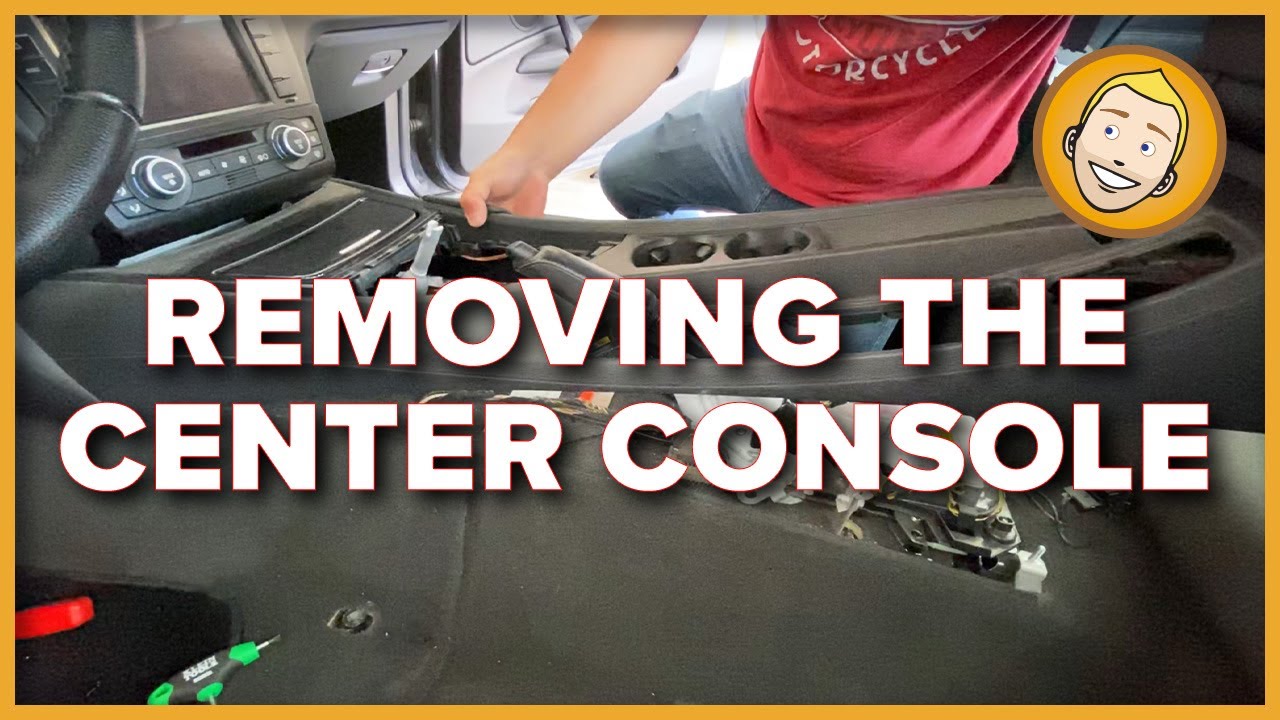 How to REMOVE THE CENTER CONSOLE from a BMW 135i E82