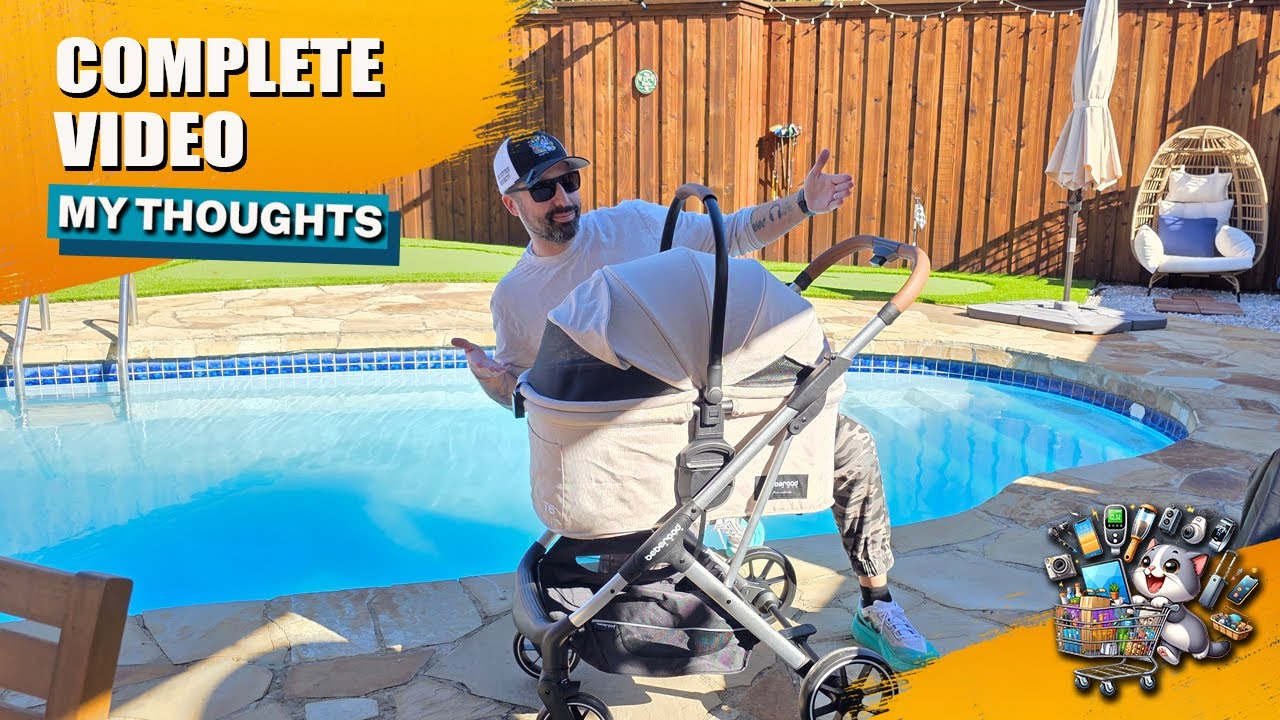 Тестируете Beberoad Pets T6 — идеальную коляску для домашних животных?