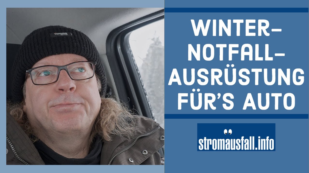 Tipps für die Winter-Notausrüstung im Auto | Was ich unterwegs so dabei habe. Viel zu viel?