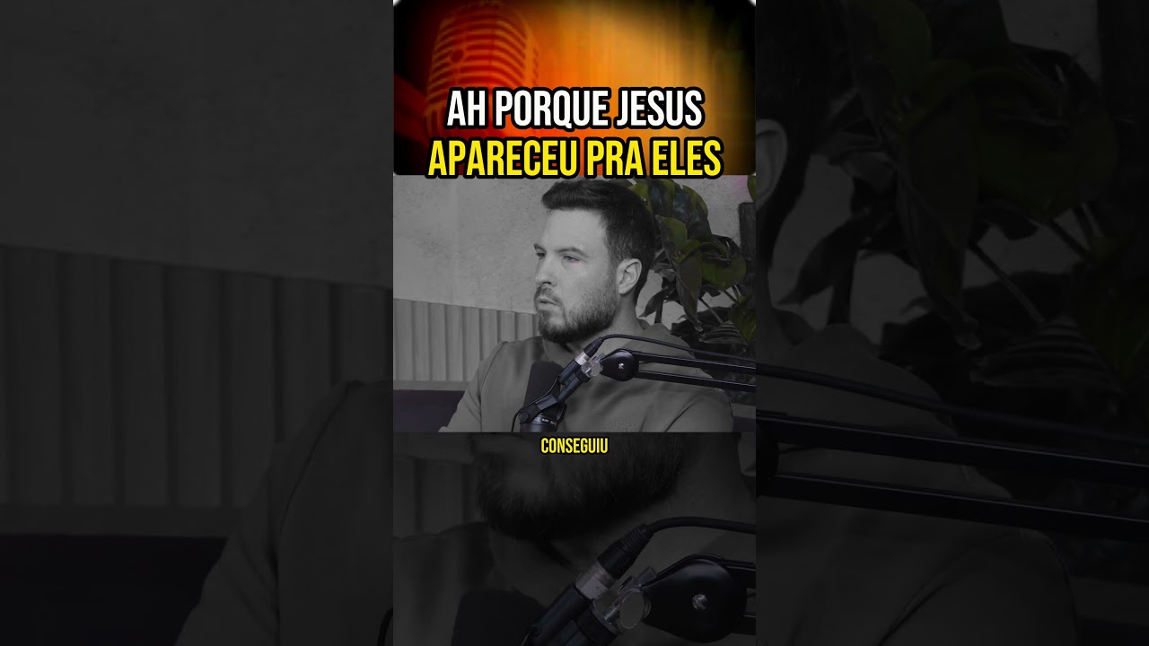 @primorico  Ah porque Jesus apareceu pra eles #thiagonigro #jesus