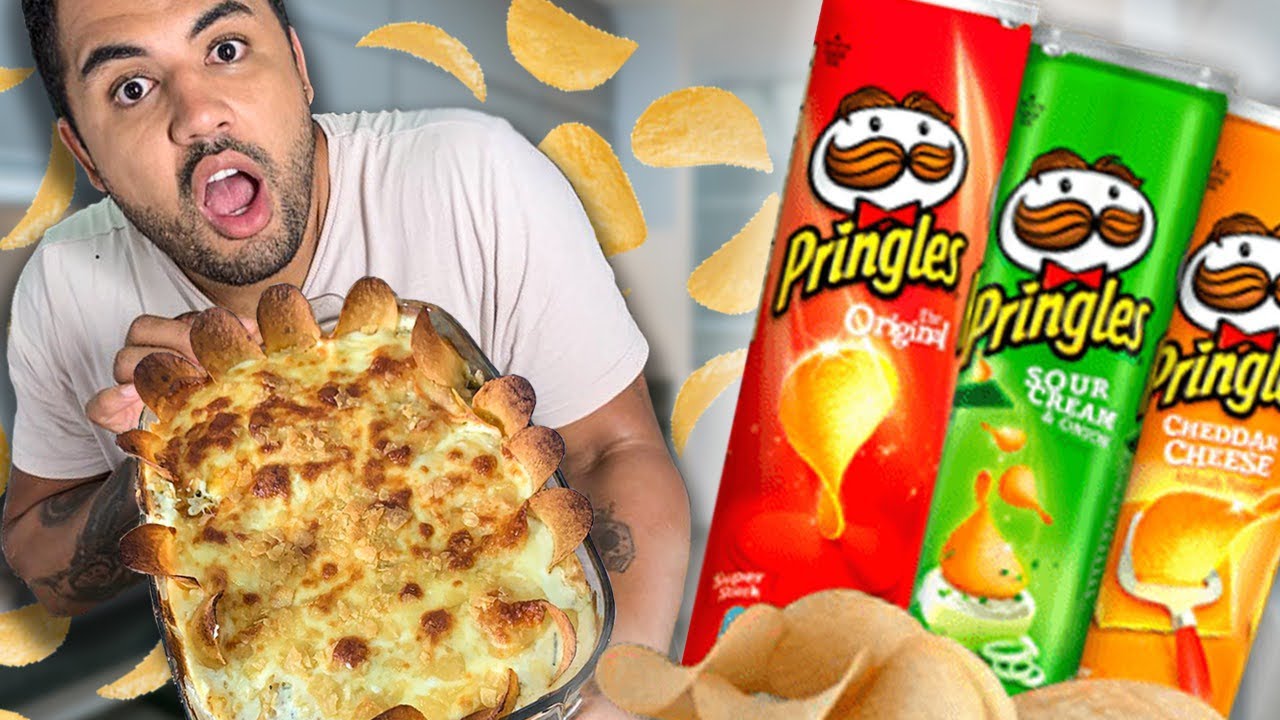 COMO FAZER A INCRÍVEL LASANHA DE PRINGLES - COZINHA DO BRUNO