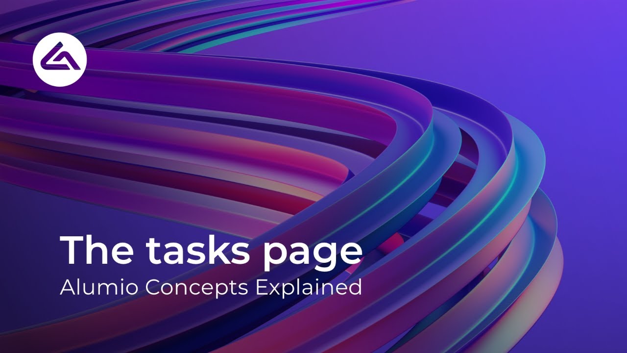 The tasks page