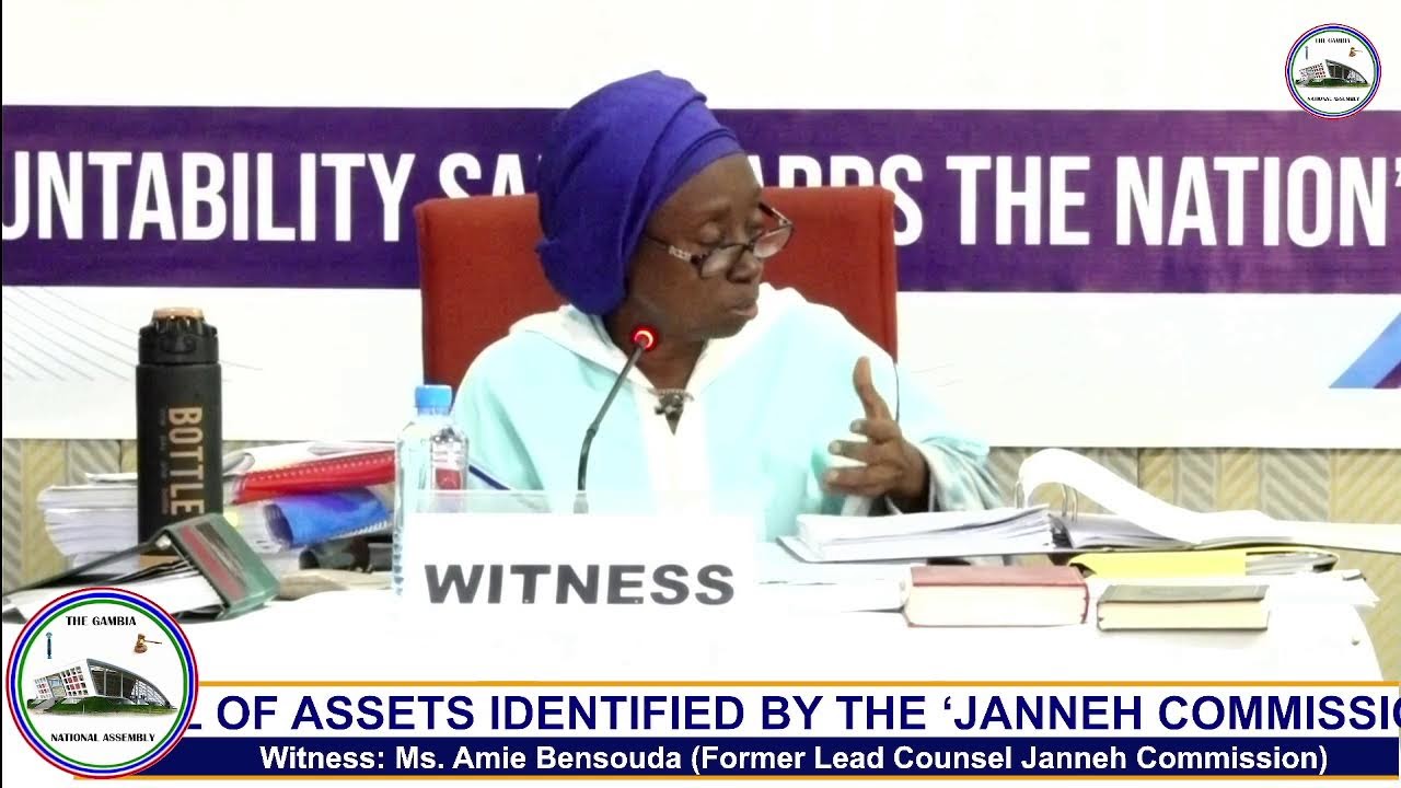 SPECIAL SELECT COMMITTEE ON THE SALE AND DISPOSAL OF ASSETS IDENTIFIED