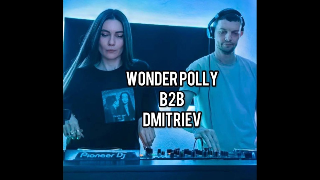 Wonder Polly b2b Dmitriev💥TECHNO PARTY SET 🍕