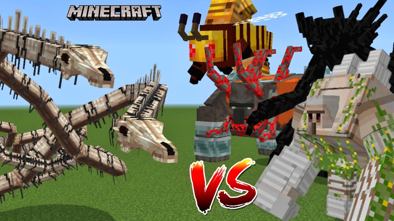 Long Horse VS Mutant plus mobs...