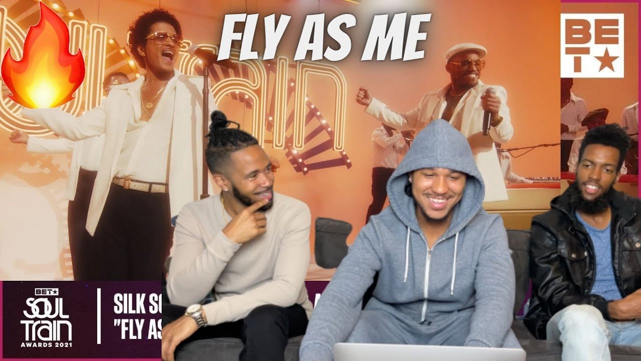 🔥Бруно Марс и Андерсон .Паак в роли Silk Sonic — Fly As Me (Live BET Soul Train Awards 2021) | РЕ...