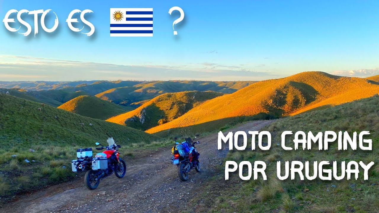 3 días de MOTO y CAMPING por URUGUAY - ISLA PATRULLA - RINCON DE LOS MATREROS - Sierra de los TAPES