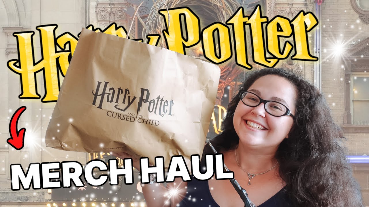 MERCH HAUL | Harry Potter And The Cursed Child EXCLUSIVE Wands NYC 2023