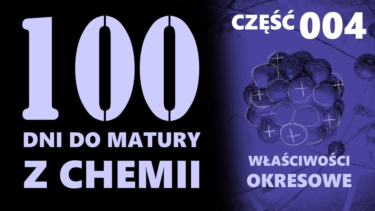 [4/100] Do Matury z Chemii | WŁAŚCIWOŚCI OKRESOWE