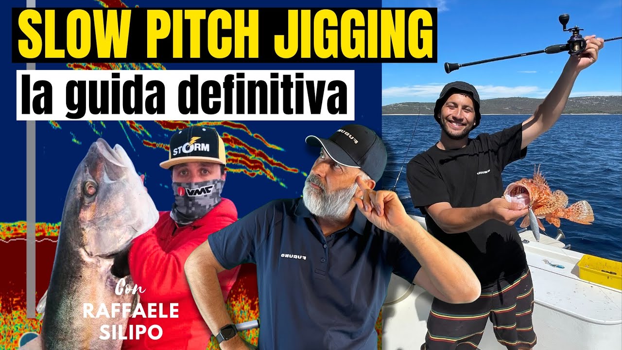 🦑SLOW PITCH JIGGING🦑 La guida definitiva di una tecnica di pesca verticale