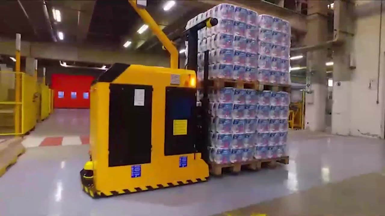 Inside the tissue industry: automation and intelligent AGVs in action