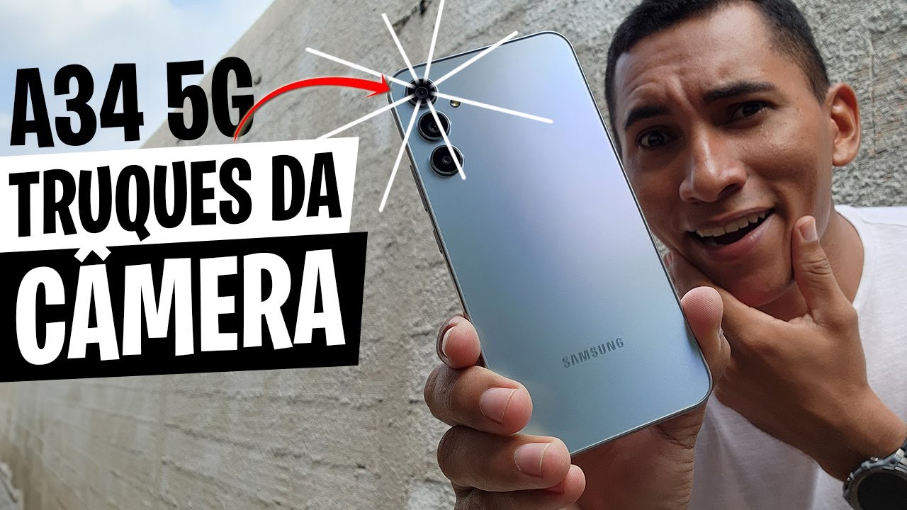 Dicas e Truques da Câmera do Galaxy A34 5G que você precisa SABER