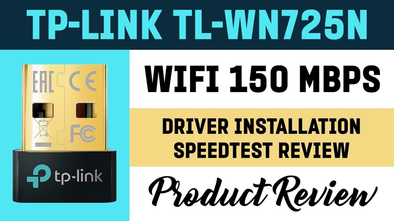 Tp-Link Wifi Adapter | TL-WN725N | Speedtest | Driver Installation | Review