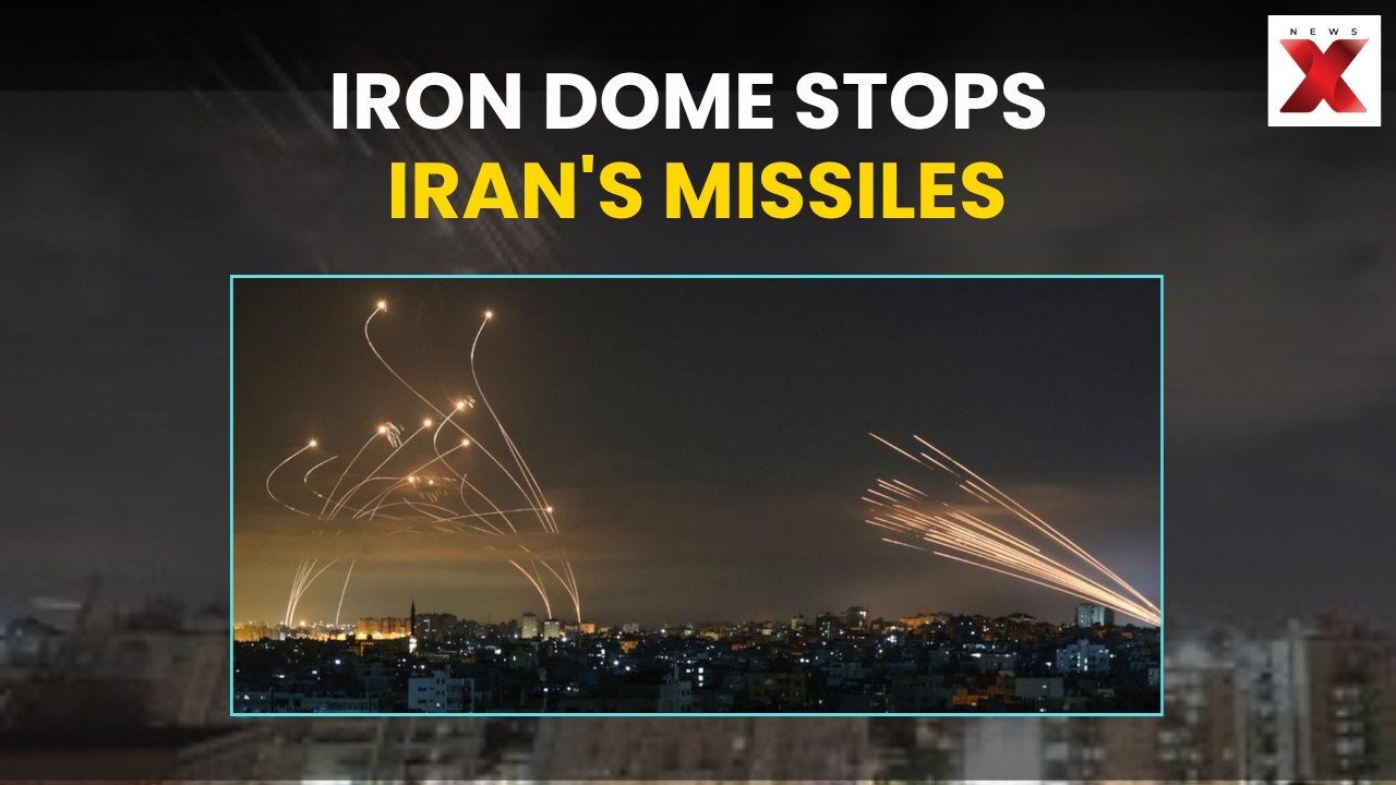 Israel-Iran Conflict | Iron Dome Intercepts Iranian Missiles Amid Fresh Escalation | NewsX