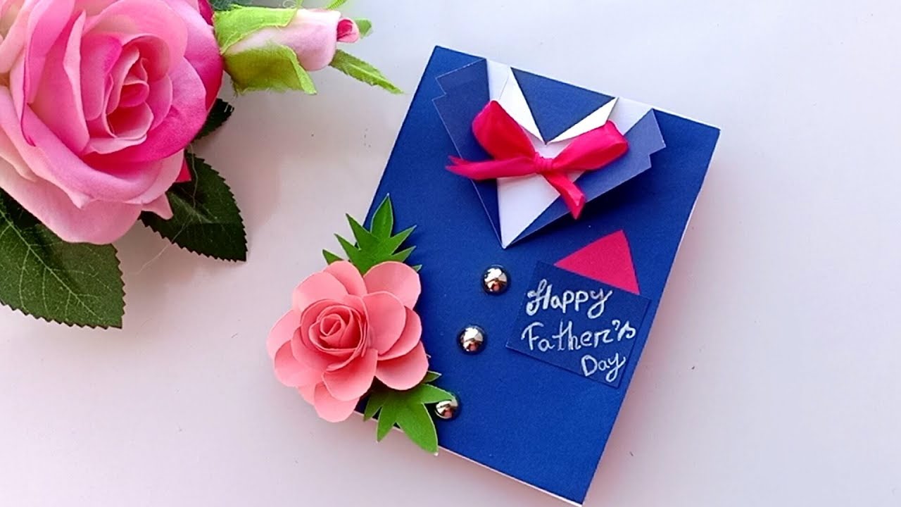 DIY card for Father's Day// Father's Day Card idea