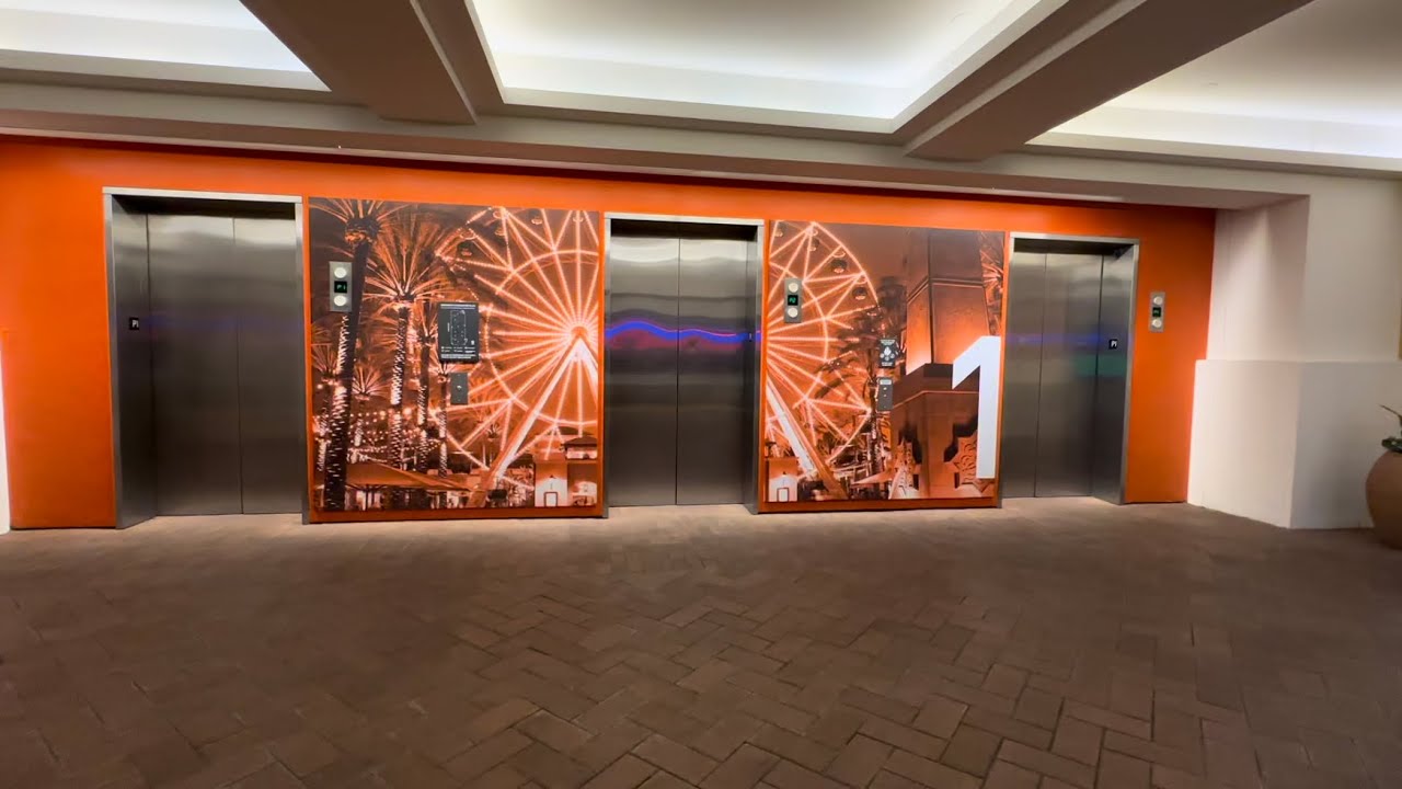 Otis Gen2 Parking Elevators (Near Barnes & Noble) at Irvine Spectrum in Irvine, CA