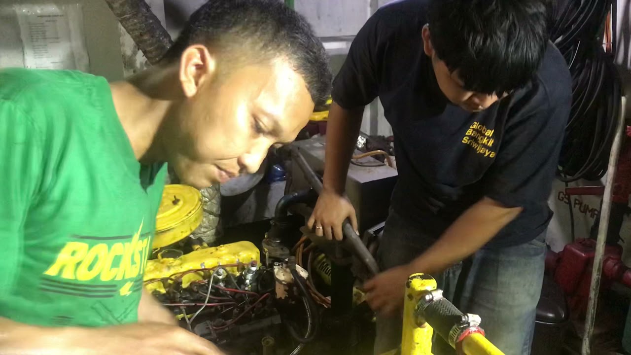 Setting injector valve Cummins nta855 /menggunakan linggis / cara OBC /biar tidak patah pusrod