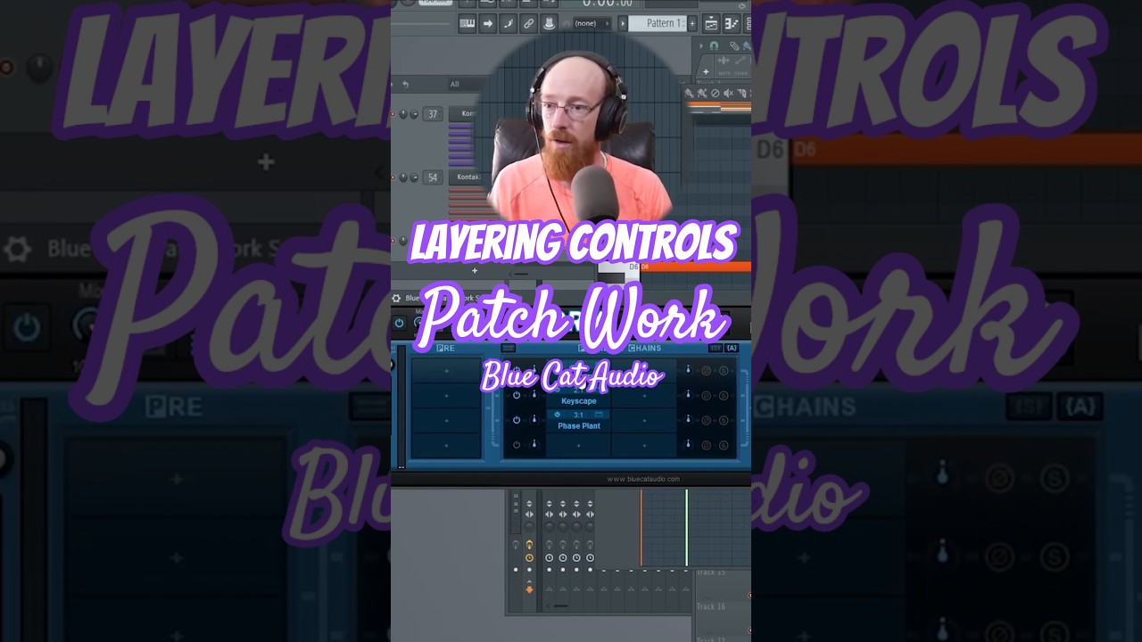 Leveraging Patchwork's parallel processing for layered sounds@bluecataudio#bluecataudio #plugins