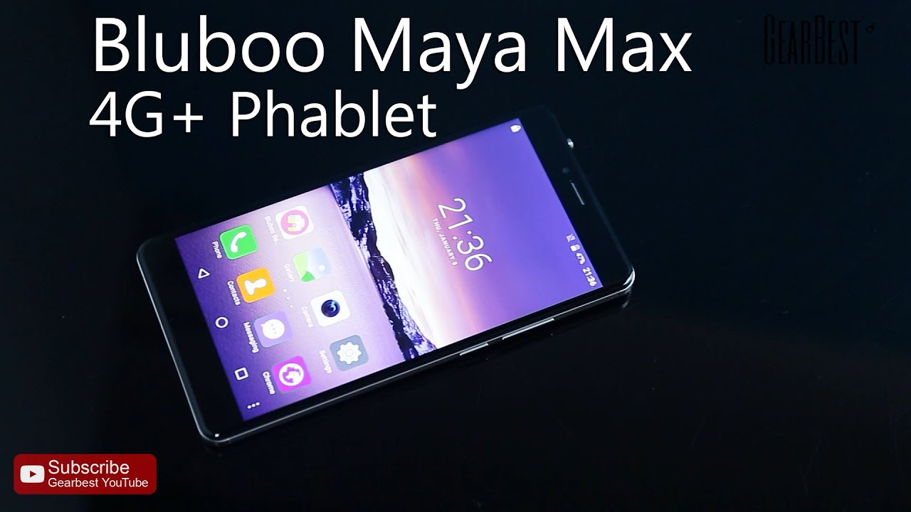 Bluboo Maya Max 4G+ Phablet - Gearbest.com