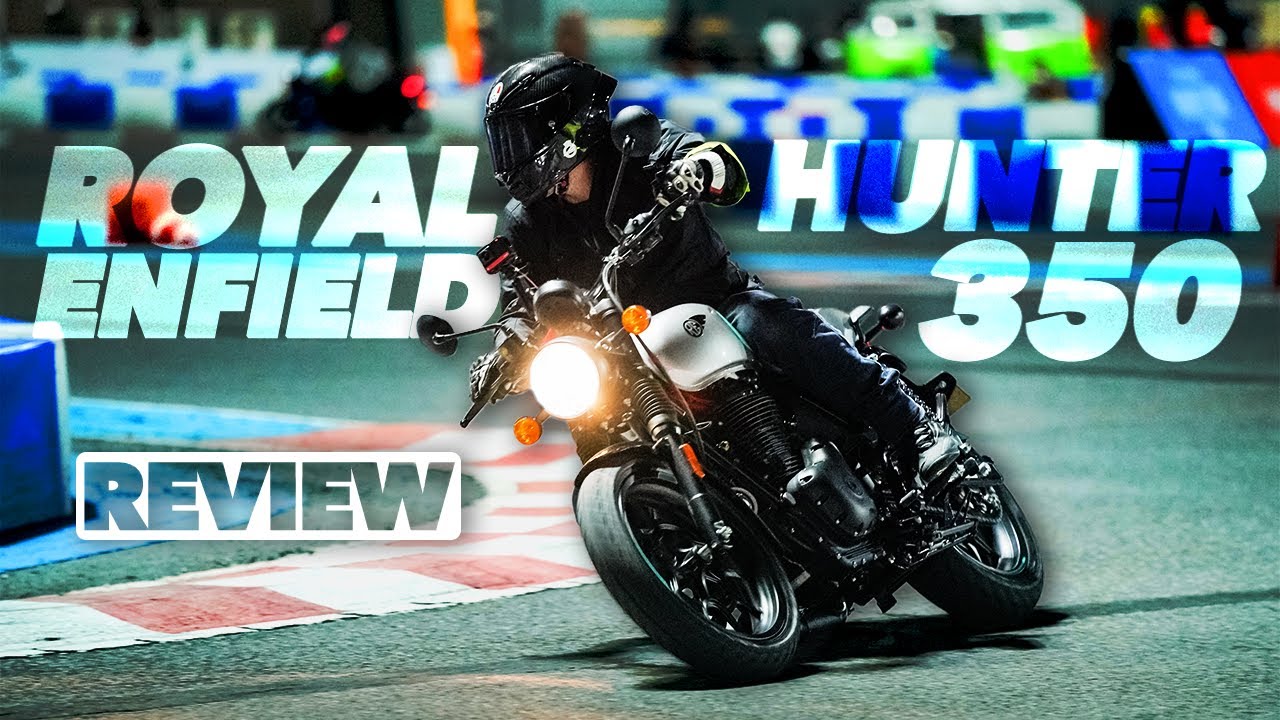 Обзор мотоцикла Royal Enfield Hunter 350 2022 года | Поездка на новом Hunter 350 в час пик в Банг...