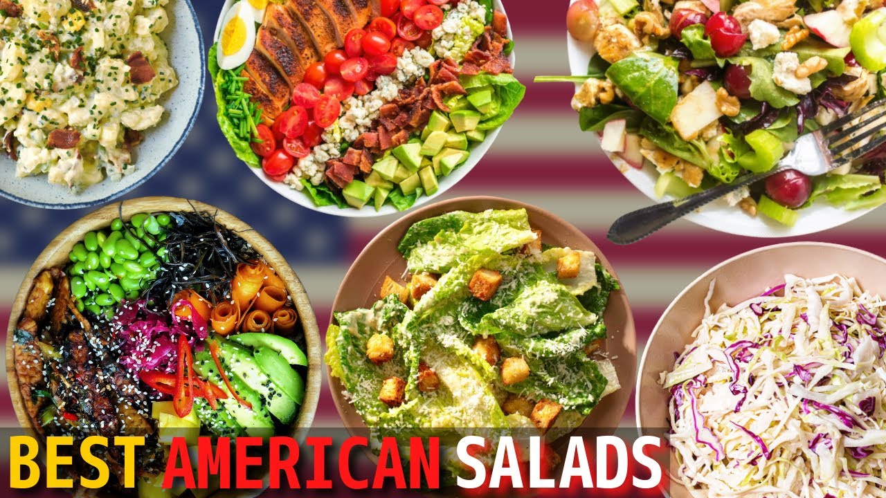 Top 10 Best American Salads | American Best Food