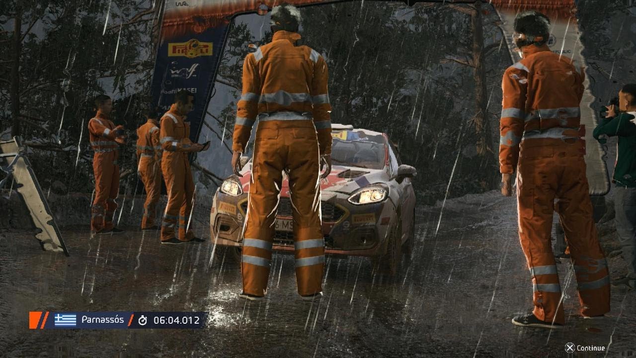 EA SPORTS WRC Jnr Rally Wet Stage