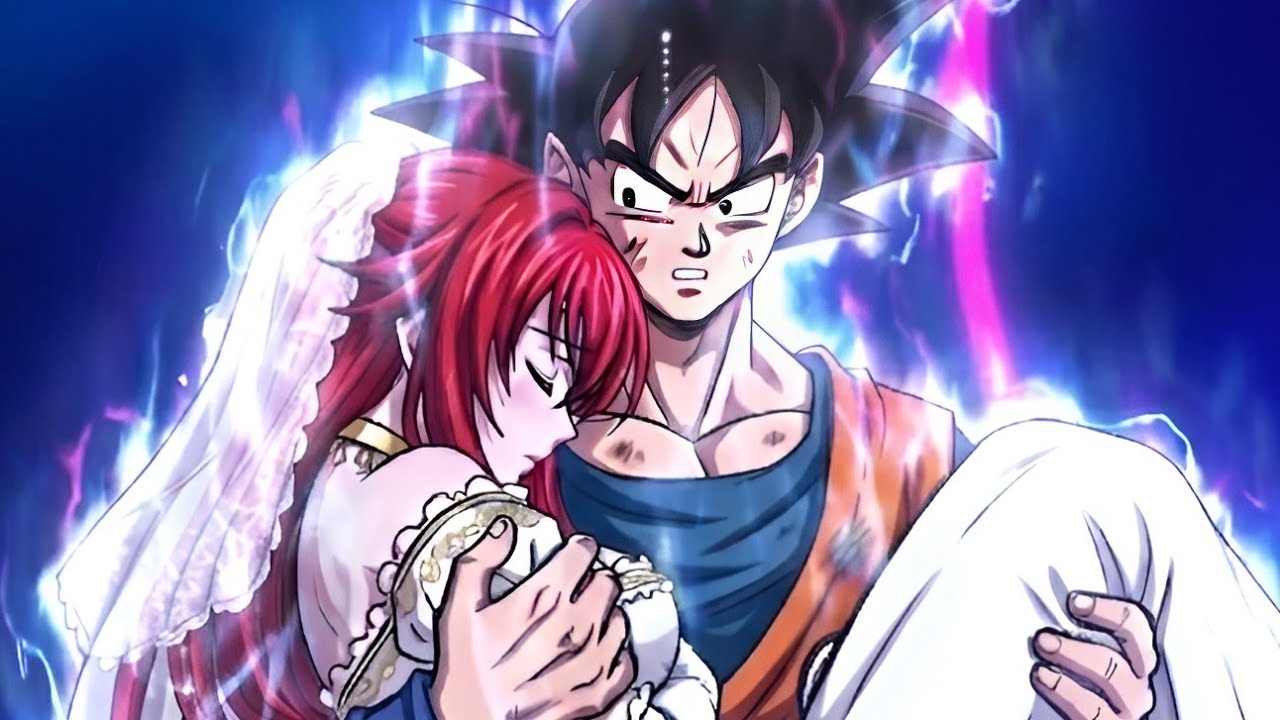 Goku y Rias en Tokyo  Ghoul (mejorado)