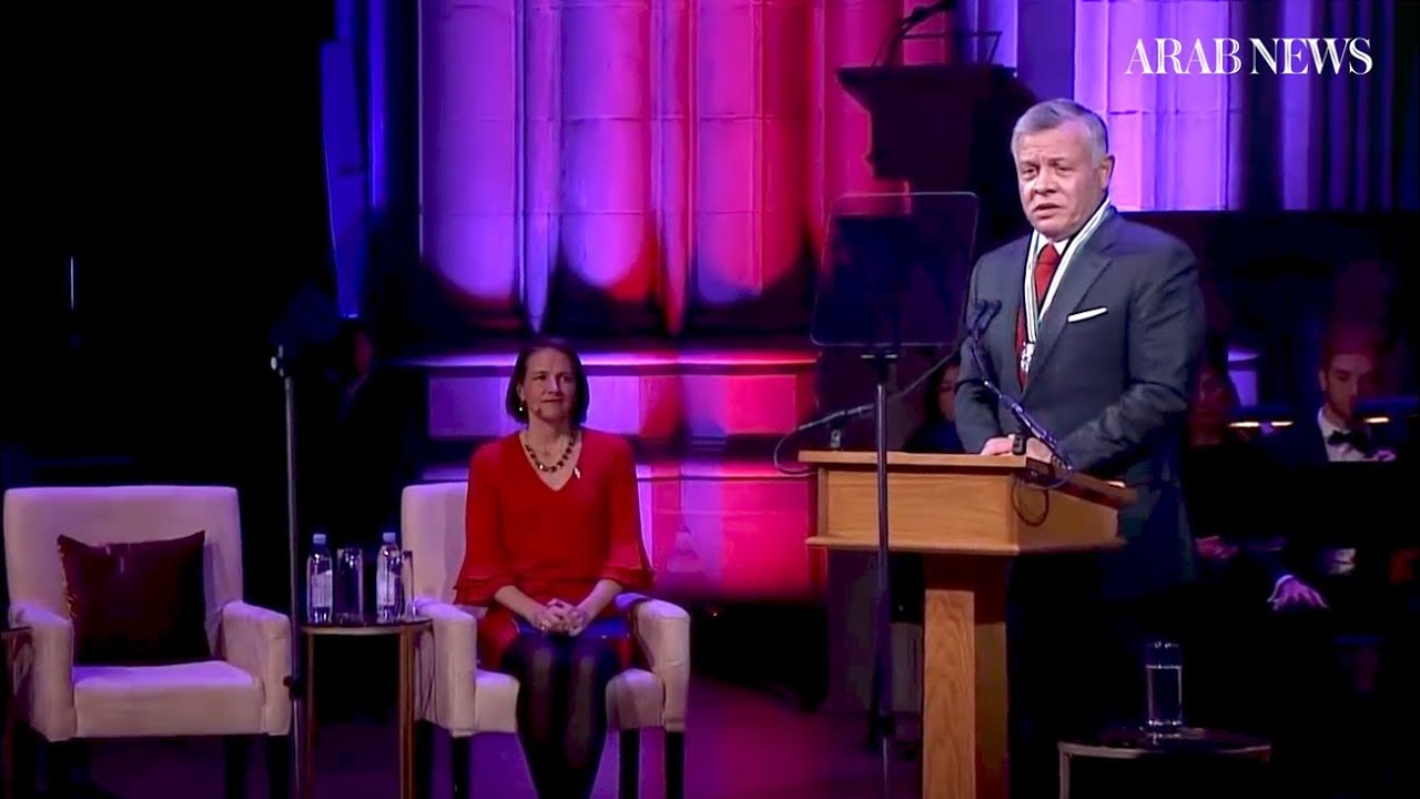 His Majesty King Abdullah II's speech at the Templeton Prize Ceremony in Washington, DC