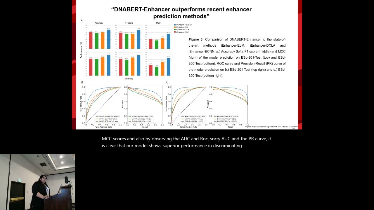 Genomic Language Model for Predicting Enhancers and... - Rekha Sathian - GenCompBio - GLBIO 2025