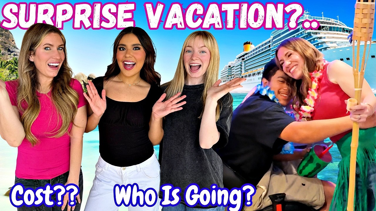 SURPRISE! | Our Next Family Vacation Is...