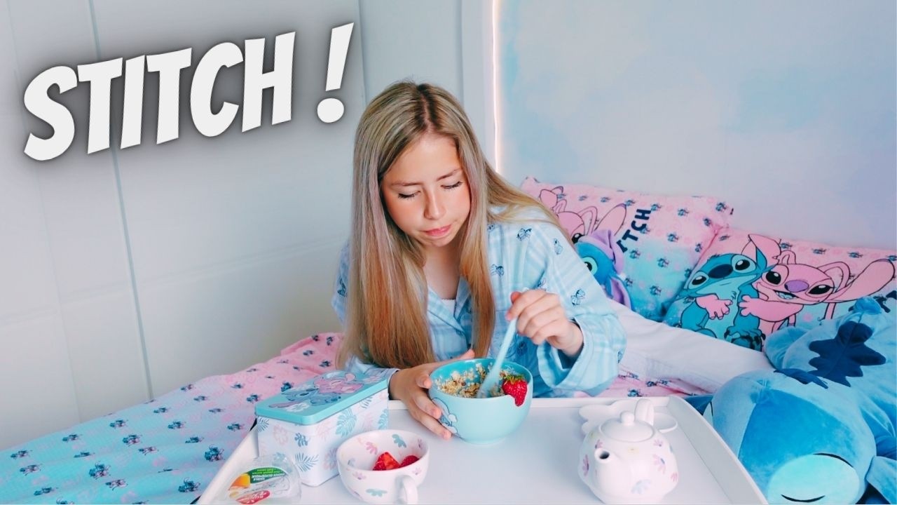 LILO et STITCH morning routine !! Routine du matin LILO et STITCH !!!