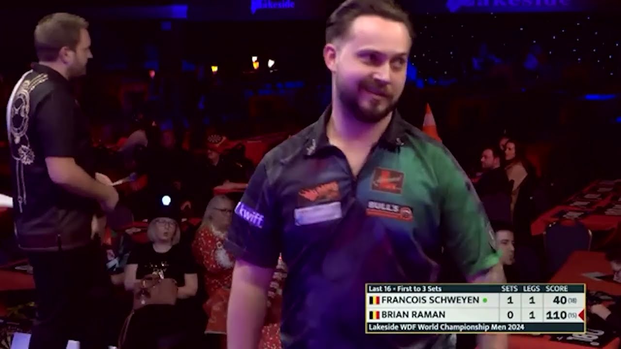 FULL GAME 🎯 Francois Schweyen vs. Brian Raman • WDF World Darts Championships 2024