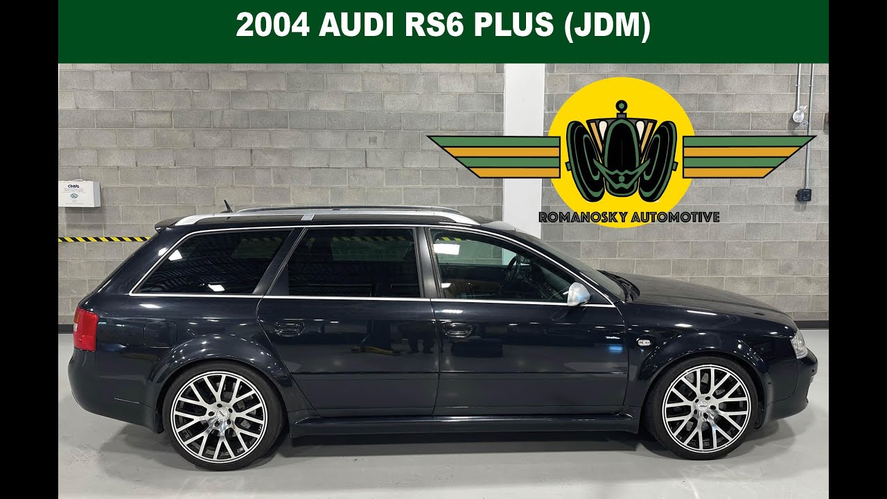 Audi RS6 Plus 2004 года, 480 л.с., JDM №9/20, предварительный просмотр на аукционе