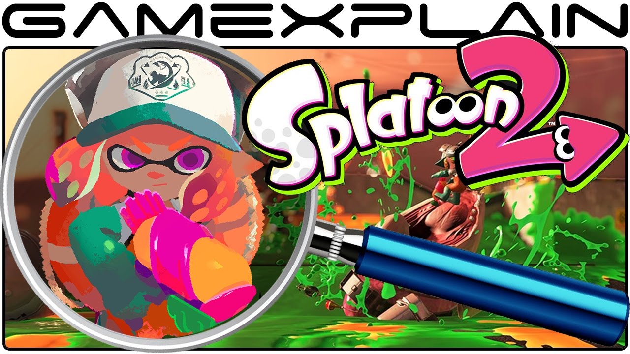 Splatoon 2 ANALYSIS - Salmon Run Reveal (Secrets & Hidden Details)