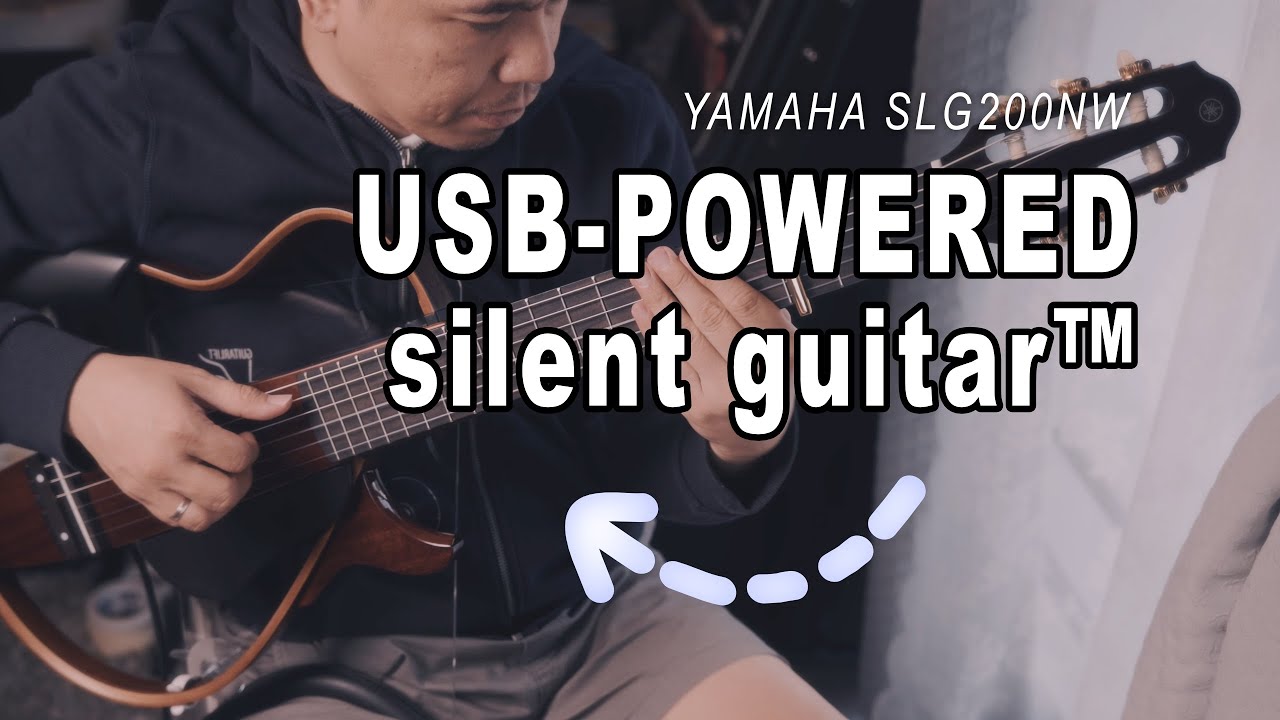 USB-Powered Yamaha Silent Guitar™ SLG200NW