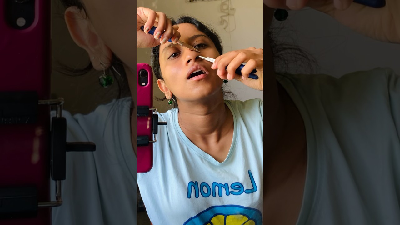 How to change gunshot nosepin🥲 #mookuthi #nosepiercing #nosepin #nosepierced