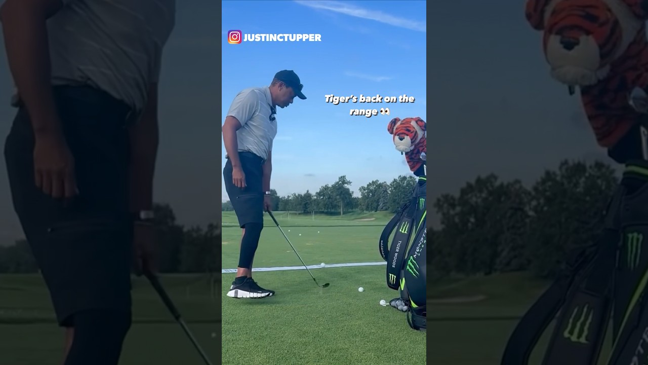 Tiger&rsquo;s back and he&rsquo;s still a magician 👀