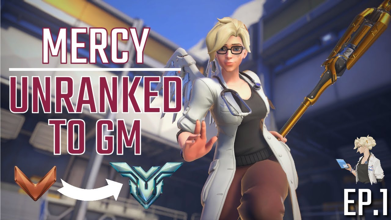 Mercy Unranked to GM - Placements 💎 - EP1 | Overwatch 2