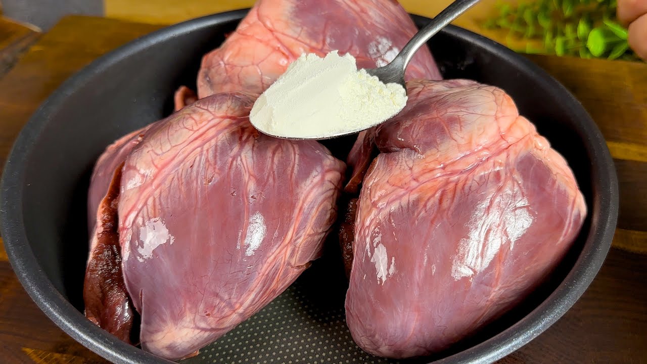 ♨️ Few People Cook Pork Heart Like This! Tender and Delicious Recipe