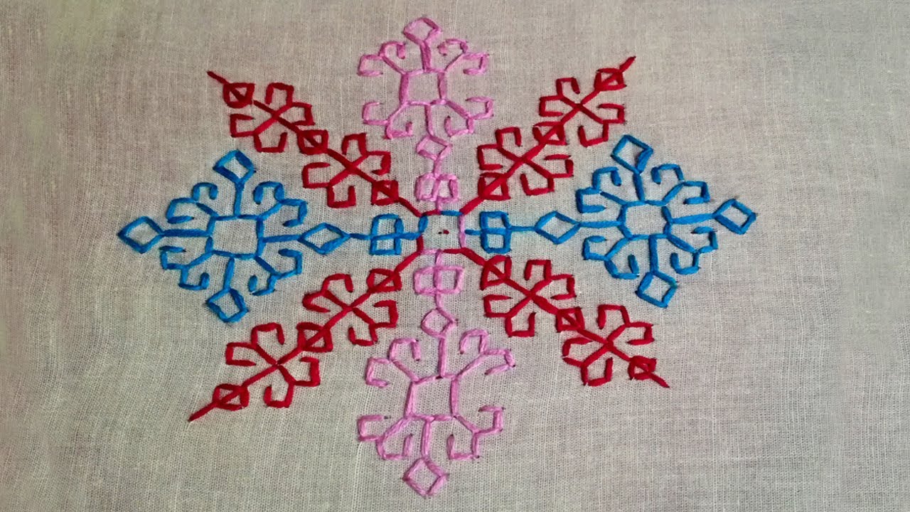 Hand Embroidery / Kasuti Stitch / Kasuti Stitch Tutorial