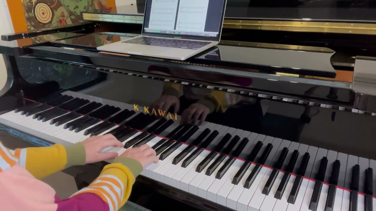 All Through the Night (Welsh folk song)  |  easy piano solo  |  sheet music link below