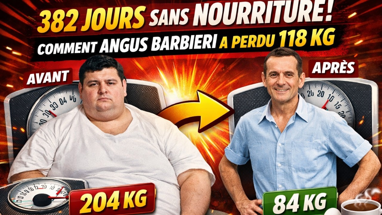 382 jours sans nourriture : comment Angus Barbieri a perdu 118 kg