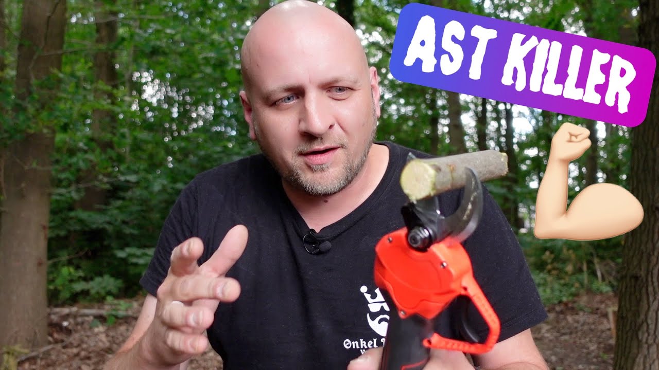 Elektrische Gartenschere Astschere Schwiegermutters Testsieger !