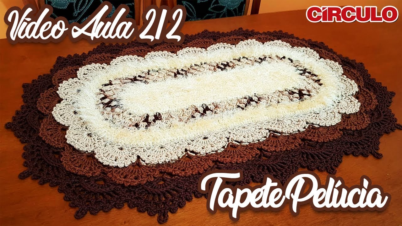 Tapete Pelúcia Rendado 2/2